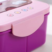 Playful Cartoon Bear Multi-Compartment Bento Box - Craveo