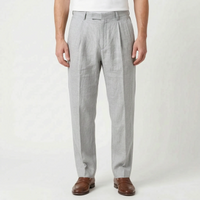 Pleated Smart Casual Trousers -  Caleb