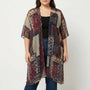 Plus-Size Bohemian Style Beach Duster - Patty
