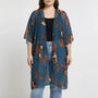 Plus-Size Bohemian Style Beach Duster - Patty