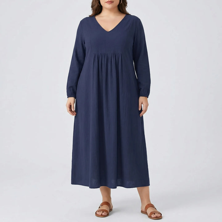 Plus-Size Casual Everyday Dress - Marlene