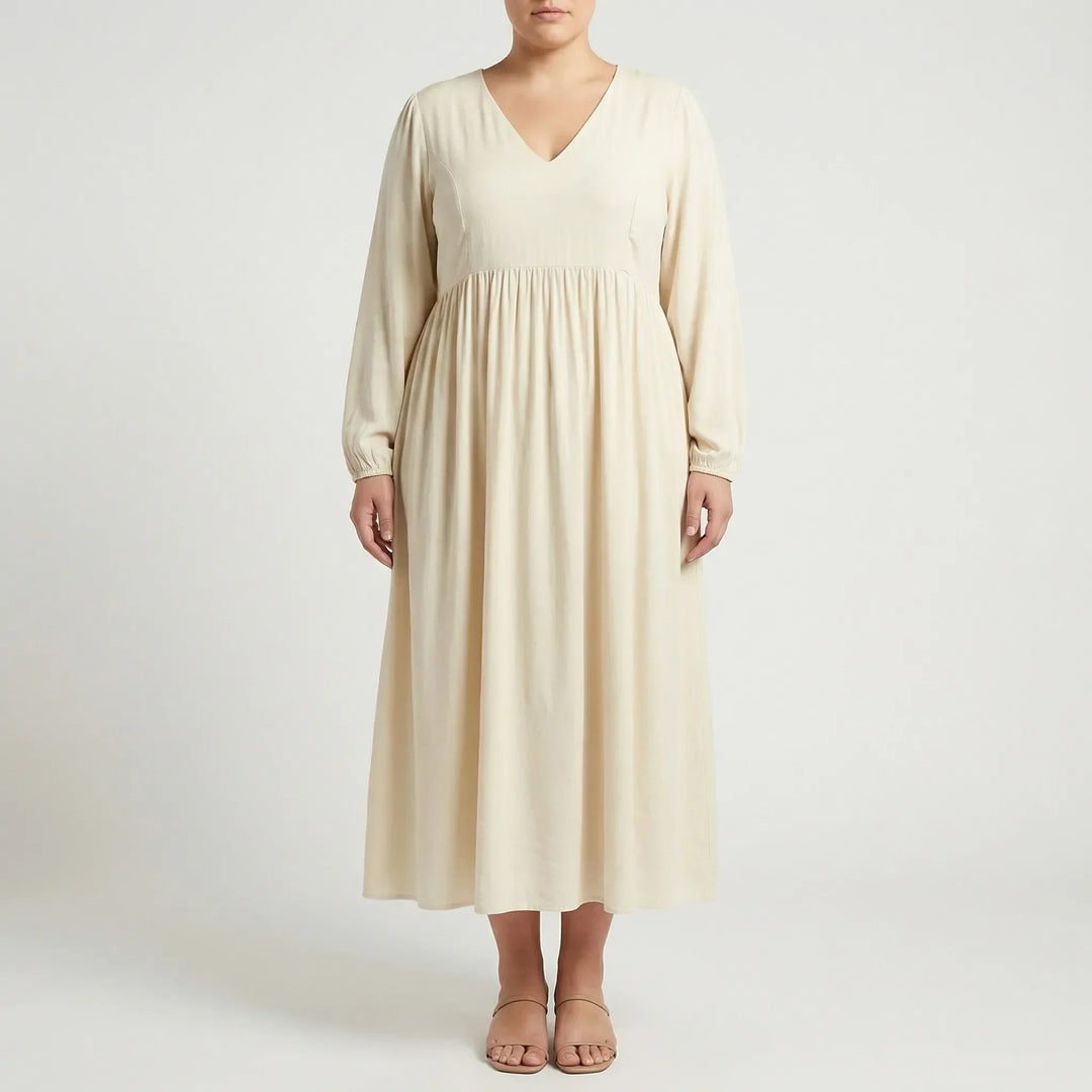 Plus-Size Casual Everyday Dress - Marlene