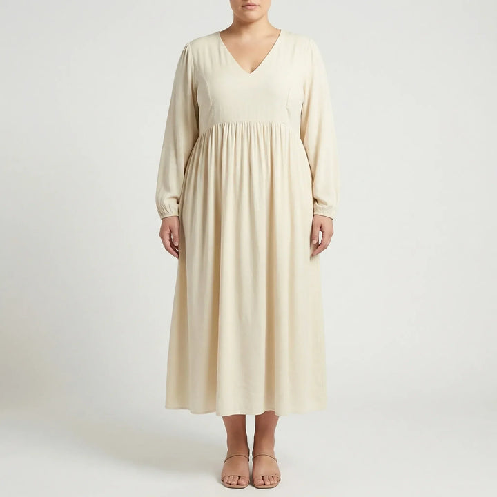 Plus-Size Casual Everyday Dress - Marlene
