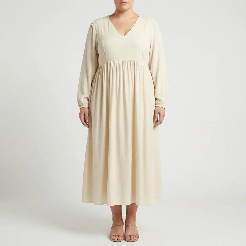 Plus-Size Casual Everyday Dress - Marlene