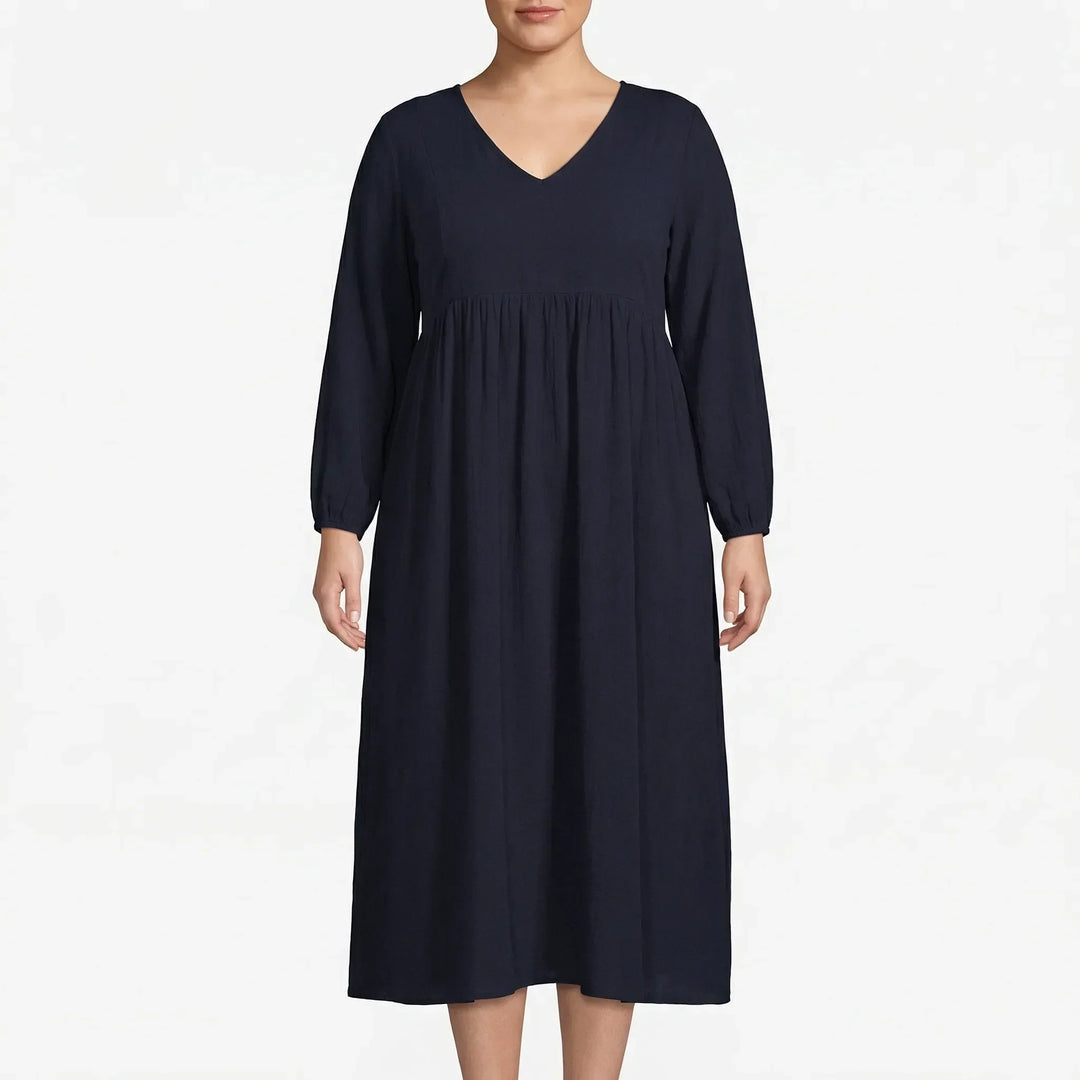 Plus-Size Casual Everyday Dress - Marlene