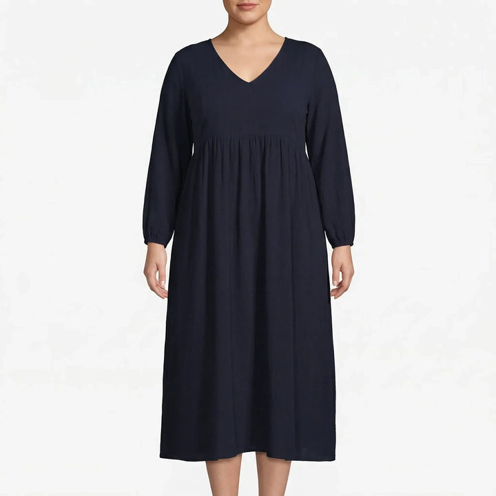 Plus-Size Casual Everyday Dress - Marlene