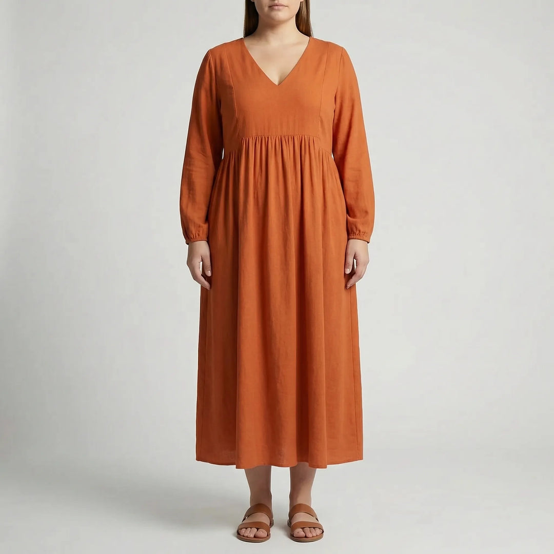 Plus-Size Casual Everyday Dress - Marlene