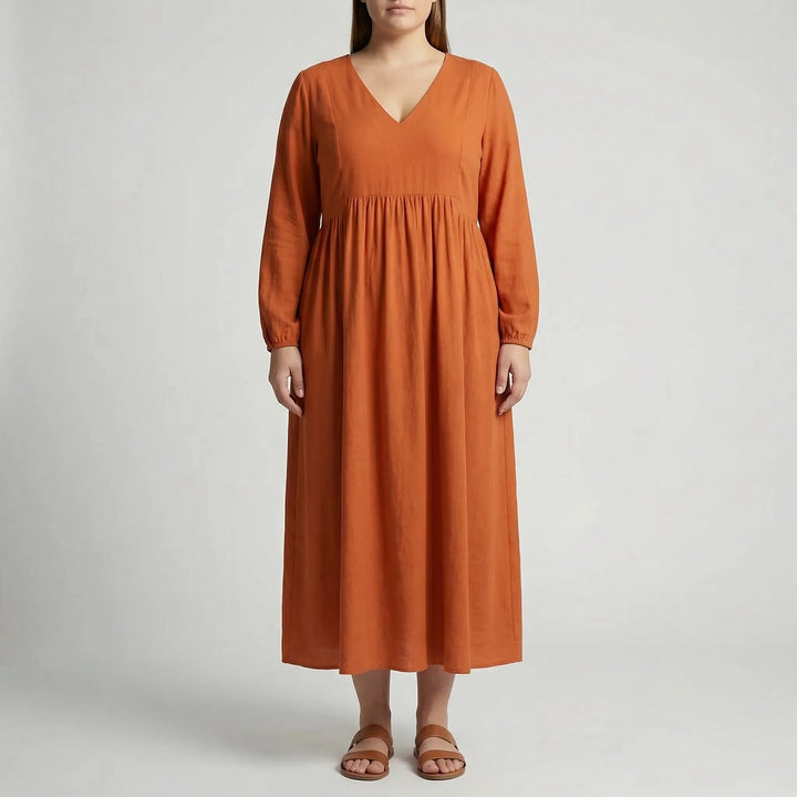 Plus-Size Casual Everyday Dress - Marlene