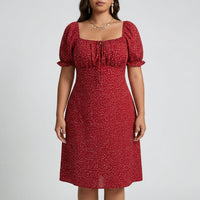 Plus-Size Casual Work Dress - Cindy