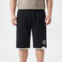 Plus-Size Drawstring Calf Shorts - Domingo