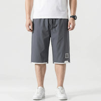 Plus-Size Drawstring Calf Shorts - Domingo