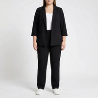 Plus Size Blazer And Pants Set - Karla