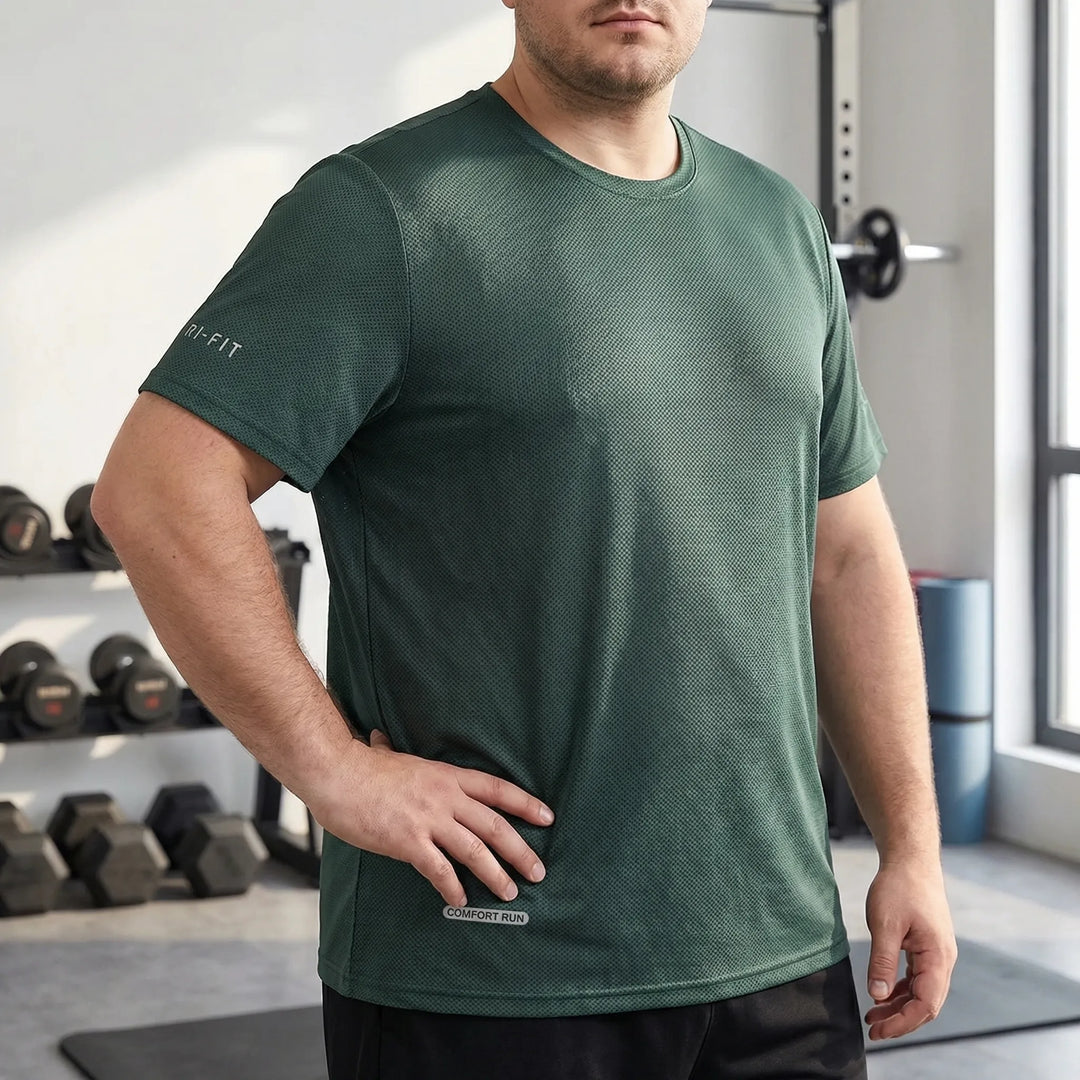 Plus Size Breathable Casual T-Shirt - Oliver