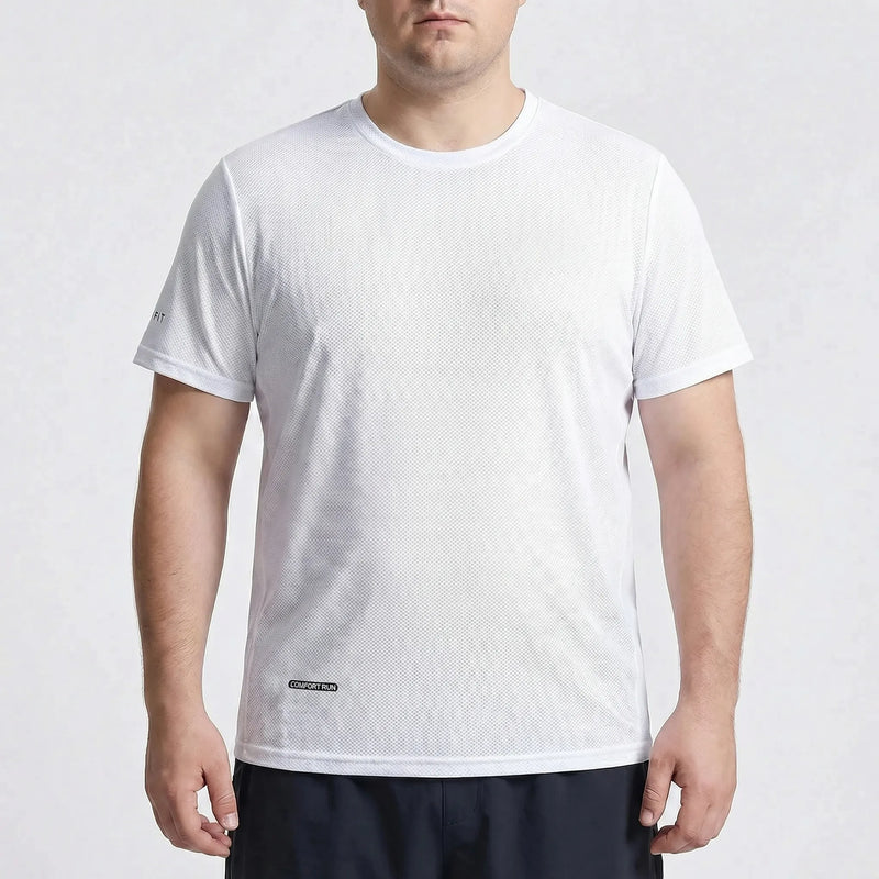 Plus Size Breathable Casual T-Shirt - Oliver
