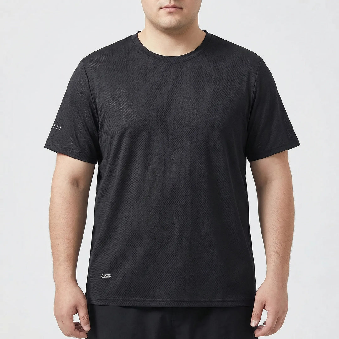 Plus Size Breathable Casual T-Shirt - Oliver