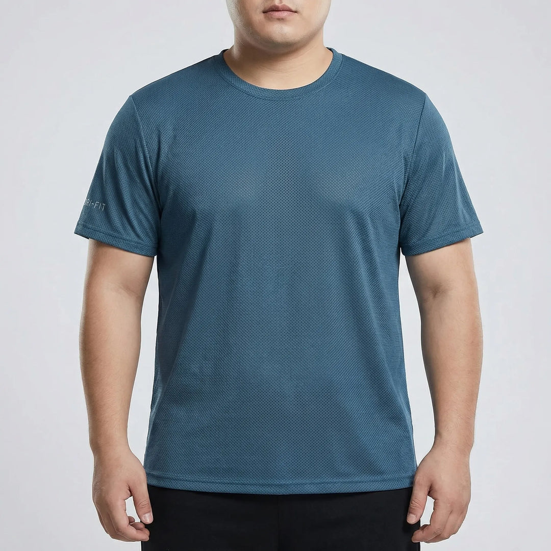 Plus Size Breathable Casual T-Shirt - Oliver