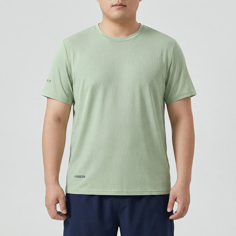 Plus Size Breathable Casual T-Shirt - Oliver