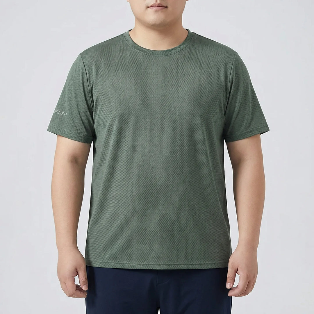 Plus Size Breathable Casual T-Shirt - Oliver
