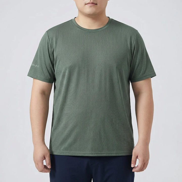 Plus Size Breathable Casual T-Shirt - Oliver