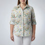 Plus Size Button-Down Woven Shirt - Joanna