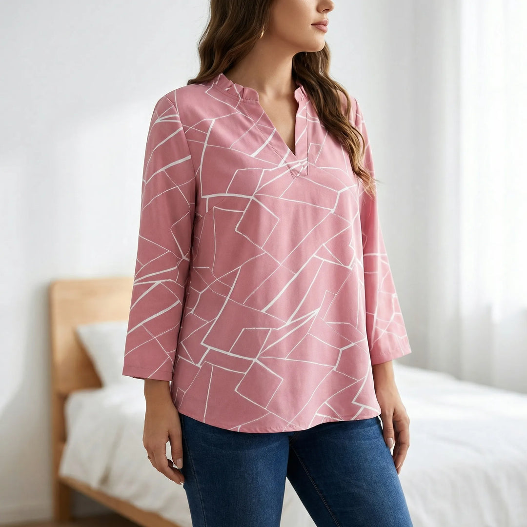 Plus Size Casual Fashion Top - Dawn