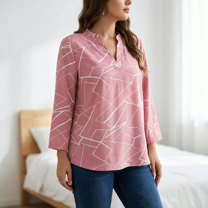 Plus Size Casual Fashion Top - Dawn