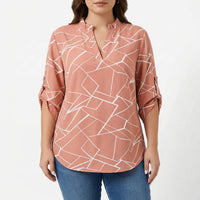 Plus Size Casual Fashion Top - Dawn