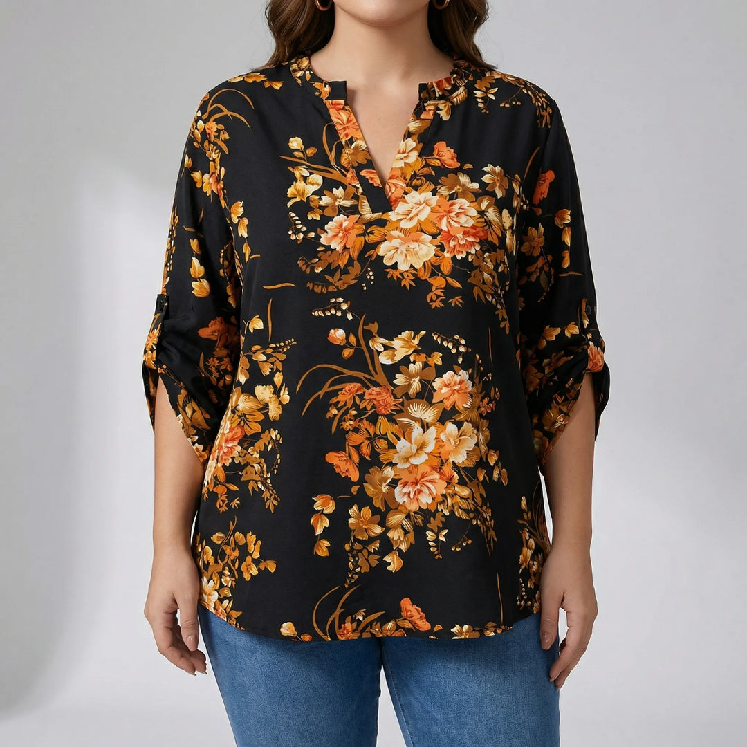 Plus Size Casual Fashion Top - Dawn