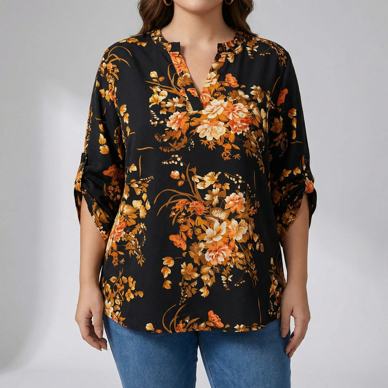 Plus Size Casual Fashion Top - Dawn
