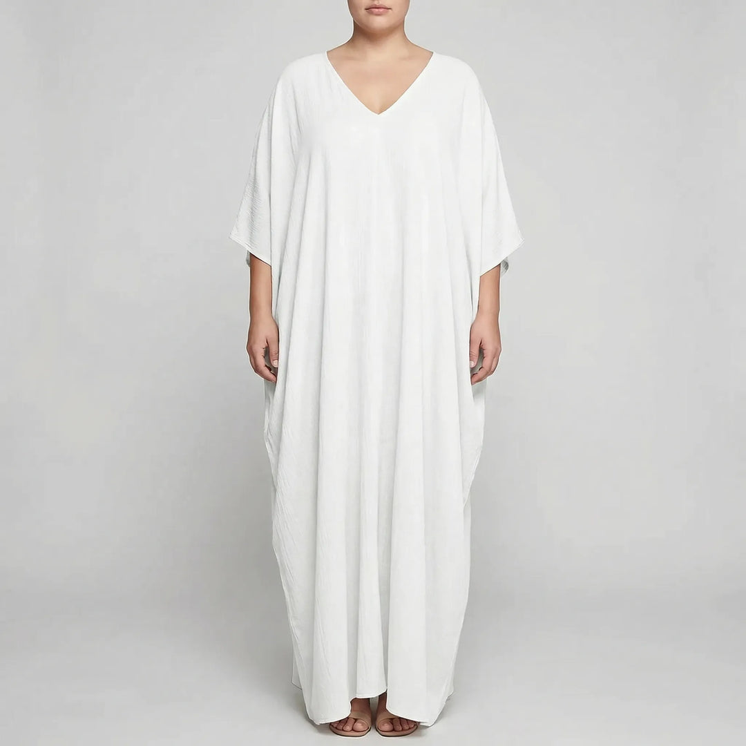 Plus Size Casual Summer Kaftan - Vanessa