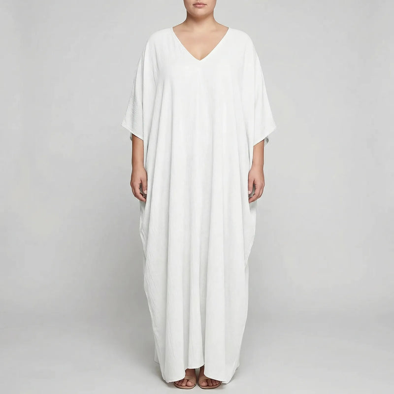 Plus Size Casual Summer Kaftan - Vanessa