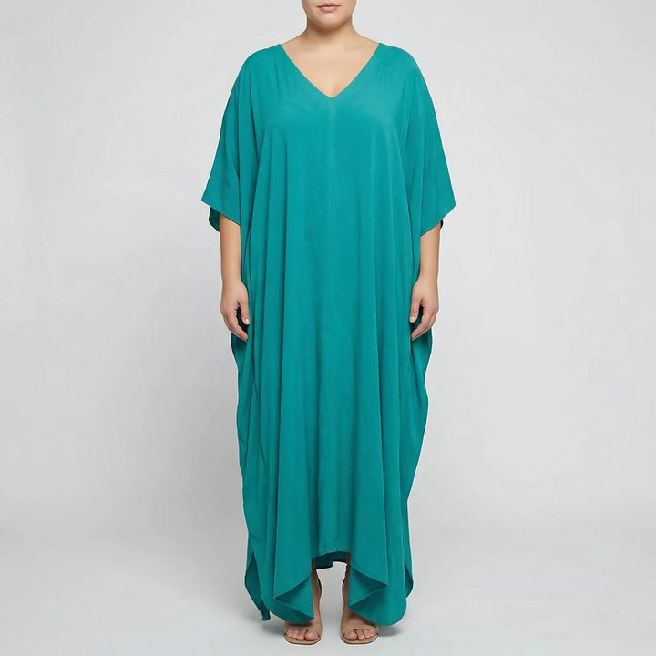 Plus Size Casual Summer Kaftan - Vanessa
