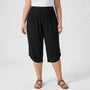 Plus Size Cropped Straight Leg Pants - Gladys