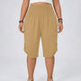 Plus Size Cropped Straight Leg Pants - Gladys
