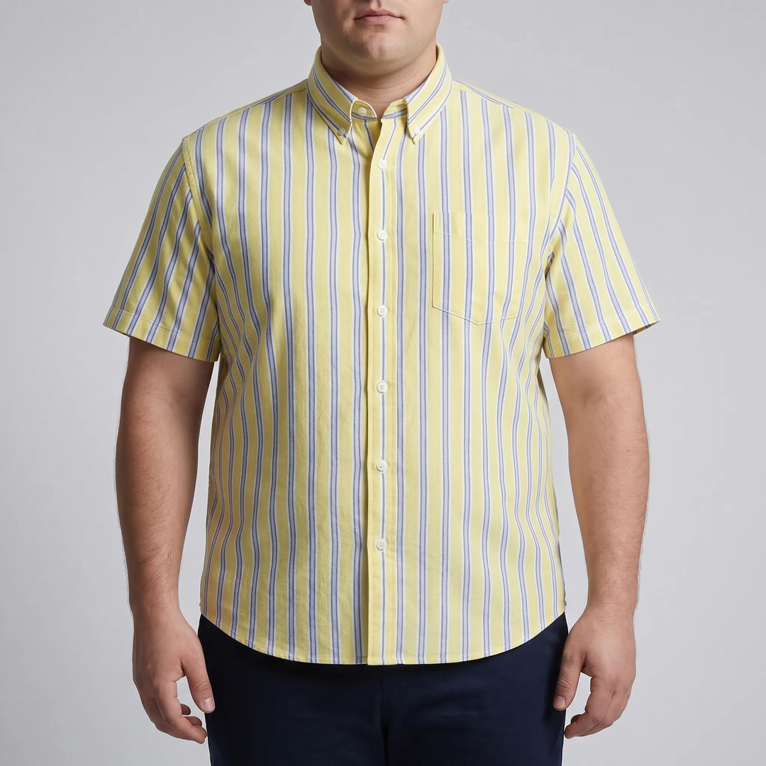 Plus Size Designer Casual Shirt - Owen