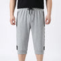 Plus Size Elastic Waist Sport Shorts - Randal