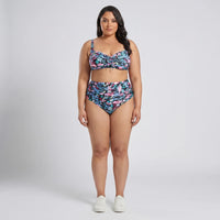 Plus Size High-Waist Bikini Set - Amanda
