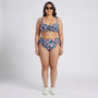 Plus Size High-Waist Bikini Set - Amanda