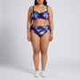 Plus Size High-Waist Bikini Set - Amanda