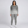 Plus Size Long Sleeve Lounge Suit - Lindsay