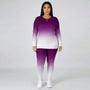 Plus Size Long Sleeve Lounge Suit - Lindsay