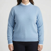 Plus Size Long Sleeve Sweater - Delia