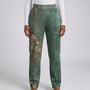 Plus Size Paisley Print Jogger Pants - Laverne
