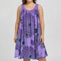 Plus Size Printed Beach Dress - Christie