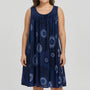 Plus Size Printed Beach Dress - Christie