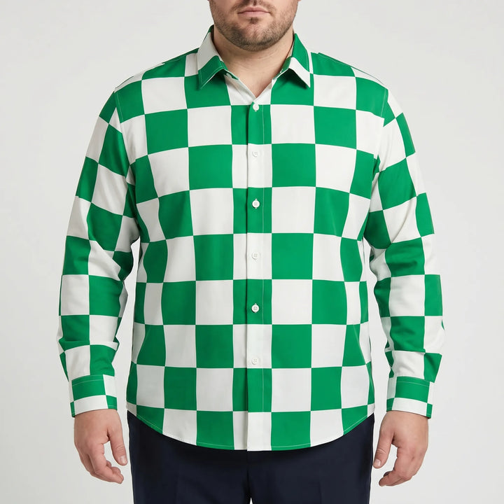 Plus Size Relaxed Fit Men's Shirt - Darryl