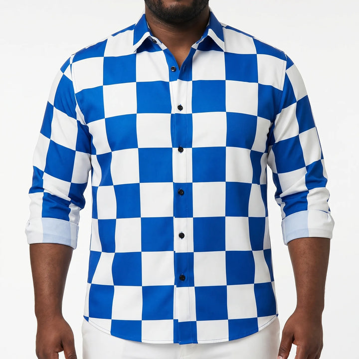 Plus Size Relaxed Fit Men's Shirt - Darryl