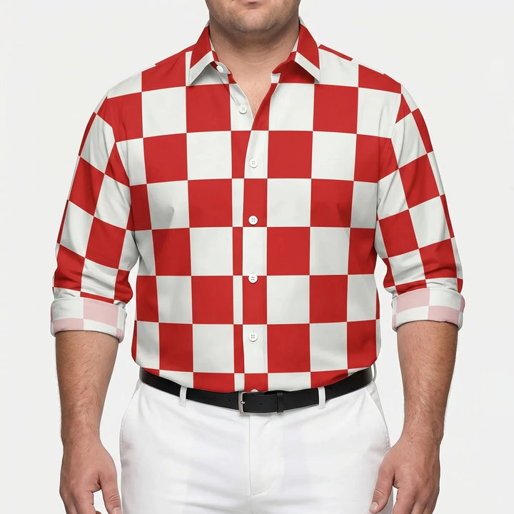 Plus Size Relaxed Fit Men's Shirt - Darryl