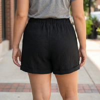 Plus Size Relaxed Fit Shorts - Amber
