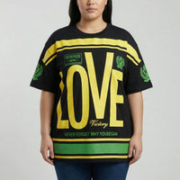 Plus Size Round Neck T-Shirt - Patricia